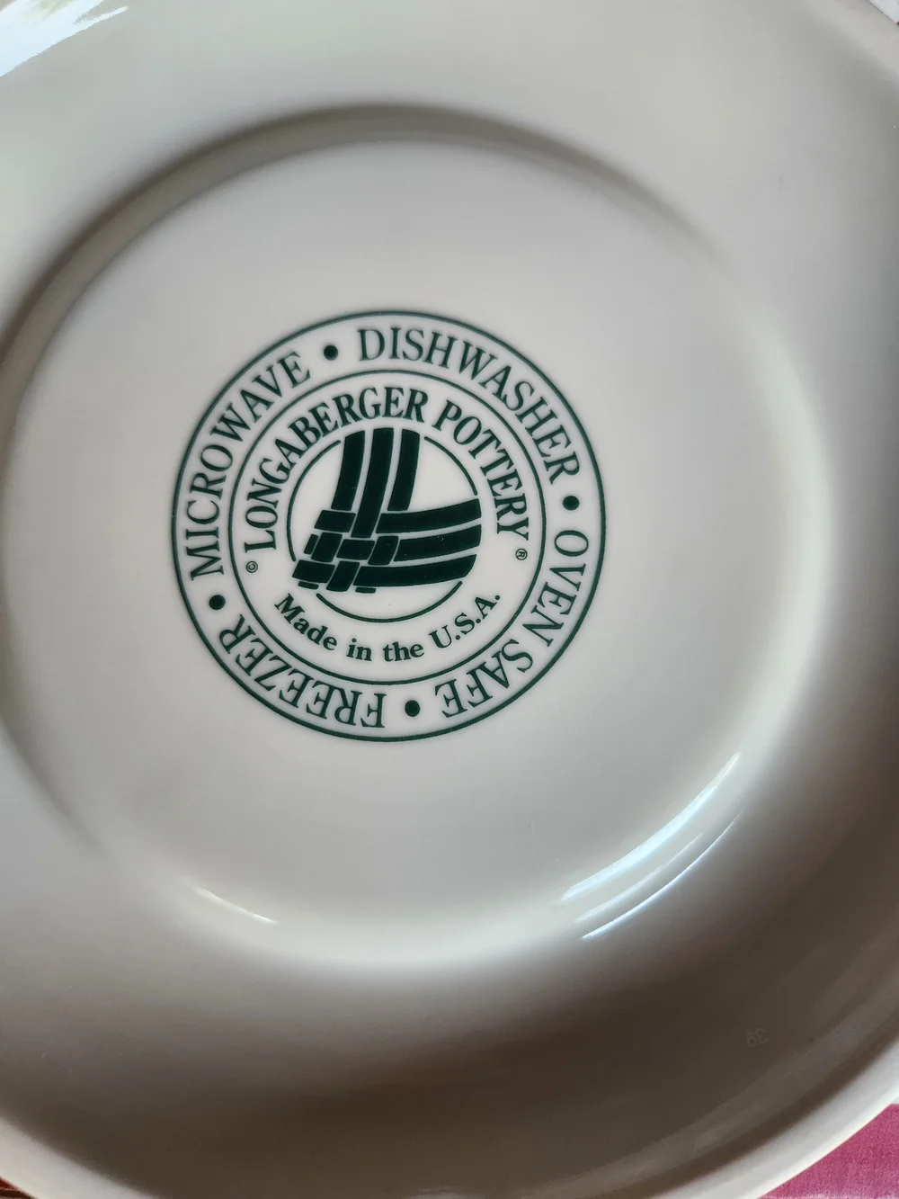 Longaberger Pottery 